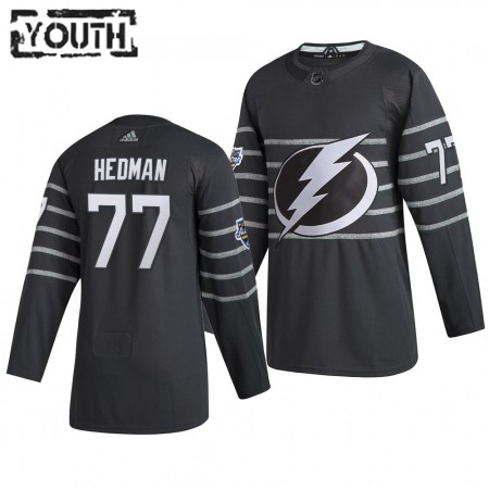 Tampa Bay Lightning Trikot Victor Hedman 77 Grau 2020 NHL All-Star Adidas Authentic - Kinder
